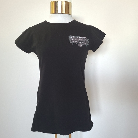 Harley-Davidson - Port Dover Black Tee - Size M - Picture 2 of 15